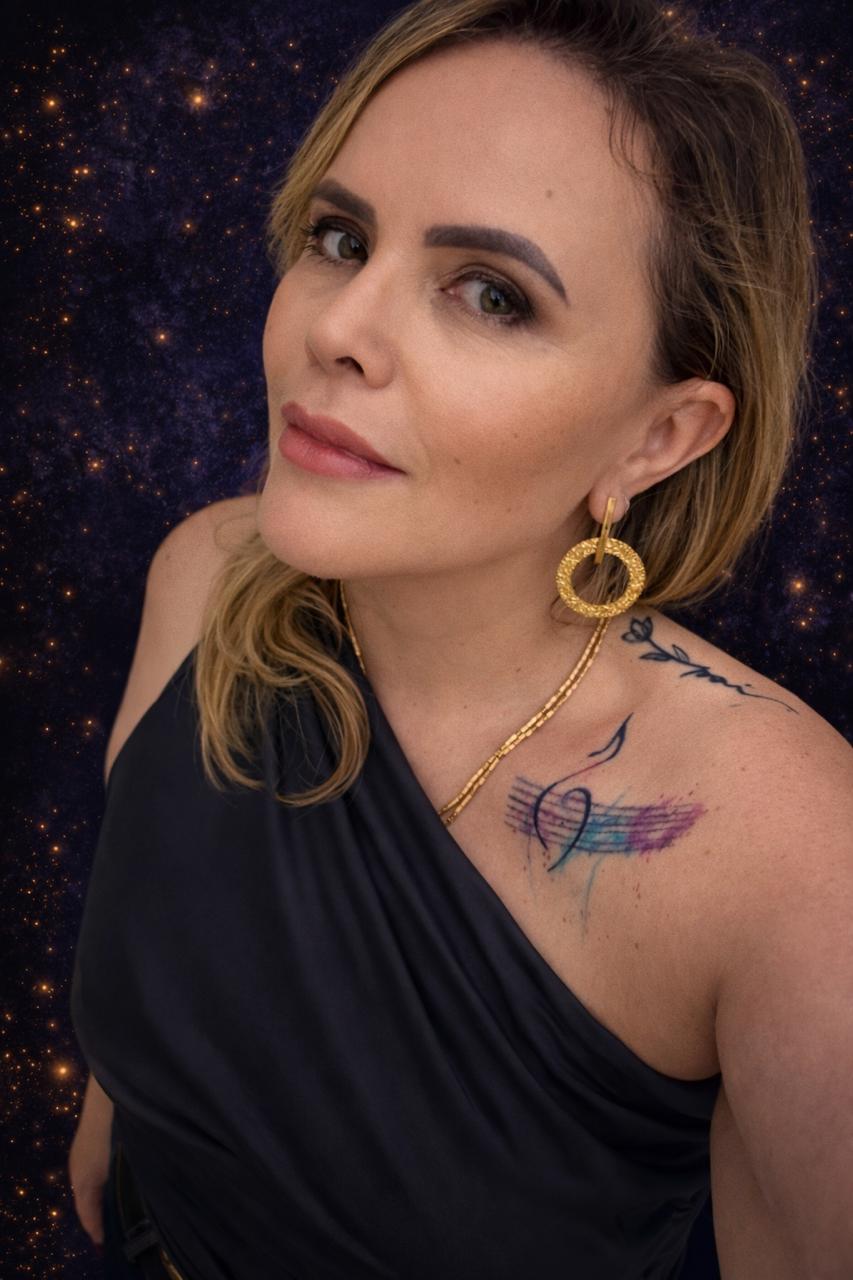 Retrato da taróloga da Lulux Tarot
